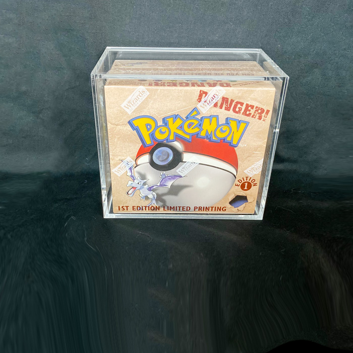 Acrylic Pokemon Booster Box Case - Custom Display Solutions