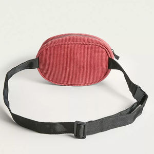 New Custom Corduroy Fanny Pack High Quality Belt Bag for <b>Kids</b> Custom logo Corduroy Waist Bag - Product Image 2