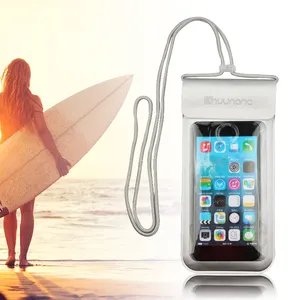 เซินเจิ้นอุปกรณ์เสริมมือถือโลโก้ที่กำหนดเองกระเป๋าสมาร์ทโฟนกันน้ำสำหรับ iPhone