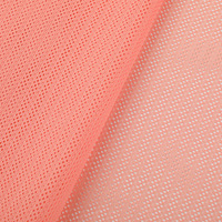 Tissu jacquard en spandex/polyester 90 GSM 66 pouces résistant à l'abrasion, maille hexagonale abstraite tricotée pour vêtements de sport