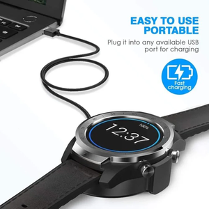 Cargador y Cable de Carga USB (Material TPE) para <span class=keywords><strong>Watch</strong></span> <span class=keywords><strong>2</strong></span> Classic/Sport/2018/WiFi/<span class=keywords><strong>4G</strong></span>/Pro/ Design - Product Image 5