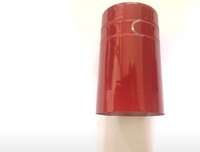 Capsule rétractable en étain pour spiritueux et vins de marque premium, facile à décoller, bord lisse, gaufrage supérieur, couleur et logo personnalisables