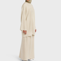 Nouvelle Collection : Ensemble Modeste Personnalisé pour Femme – Blouse Minimaliste et Robe Musulmane Tendance pour l'Hiver et l'Aïd – Vêtements Islamiques à la Mode en Gros