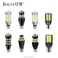 JiaChi Auto Part Accessoires de voiture Ampoule LED BA9S de haute qualité 12v H6w T4W T11 pour lampe de plaque d'immatriculation antibrouillard arrière 3014chip 24smd