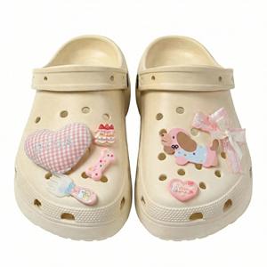 Sabots plats souples et antidérapants pour femme, style coréen, en EVA, avec coussin d'air, motif dessin animé Mary Jane, tendance été, recyclables et imperméables - Product Image 5