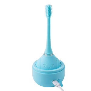 2024 nouveauté bébé <span class=keywords><strong>brosse</strong></span> à dents Silicone <span class=keywords><strong>double</strong></span> têtes de <span class=keywords><strong>brosse</strong></span> enfants <span class=keywords><strong>brosse</strong></span> à dents électrique pour les enfants - Product Image 1