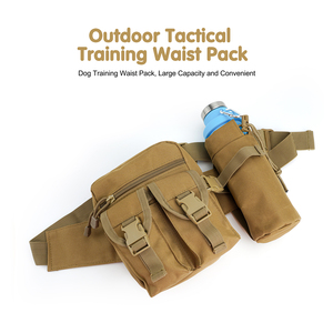 Hanyang OEM personalizado <span class=keywords><strong>de</strong></span> gran capacidad bolsa <span class=keywords><strong>de</strong></span> golosinas para perros soporte <span class=keywords><strong>de</strong></span> botella <span class=keywords><strong>de</strong></span> agua incorporado y múltiples bolsillos bolsa <span class=keywords><strong>de</strong></span> golosinas para perros para entrenamiento - Product Image 2