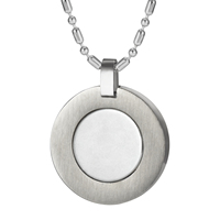 Collier solaire anionique authentique Energinox, pendentif en pierre de lave, science quantique, énergie bio-scalaire