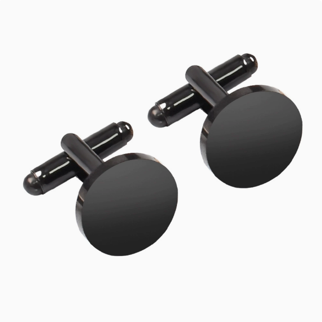 Black (round style)