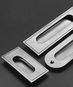 WEKIS Tirador Moderno de Acero Inoxidable Empotrado Oculto para Cajones y Armarios Correderos, Ambidiestro - Product Image 5