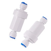 3/8 "Quick Connect Micro Garden Irrigation Filtration 40 Micron Filtre pour OD 9.52mm Tuyau Ro Système D'eau Purificateur Filtre