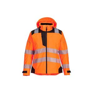 PORTWEST - PW389OBRXXL PW3 <b>Hi</b>-<b>Vis</b> Women's Rain <b>Jacket</b> <b>Orange</b>/Black - EAN 5036108388172 ALL WEATHER PROTECTION - Product Image 1