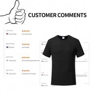 Camisas de sublimación 100 poliéster algodón sensación logotipo personalizado camisas hombres venta al por mayor 100 poliéster camisetas en blanco para impresión - Product Image 2