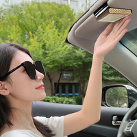 Nouveau produit : Clip désodorisant de voiture en bois massif pour pare-soleil, diverses saveurs, élimine les odeurs, aromathérapie pour voiture