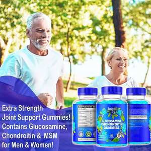 OEM/ODM Etiqueta Privada vegana glucosamina condroitina gomoso suplemento para adultos calcio soporte para las articulaciones gomitas - Product Image 5