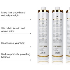 Crema Alisadora de Cabello con Keratina Brasileña de 1000 ml, Tratamiento de Keratina, Más Vendida - Product Image 3