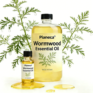 Olio Essenziale di Artemisia 100% Puro e Naturale per Pediluvio, Olio Essenziale di Artemisia Non Diluito all'Ingrosso, Olio Puro di Artemisia 8016-88-4 - Product Image 1