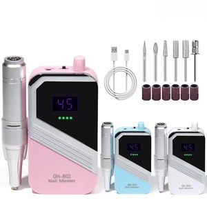 Nouvelle perceuse à ongles électrique rechargeable 45000 tr/min avec connecteur USB ensemble de perceuse pour dissolvant de vernis à ongles <span class=keywords><strong>ponceuse</strong></span> manucure à faible bruit - Product Image 5