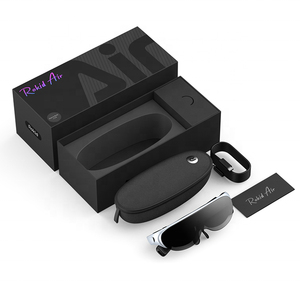 แว่นตาเล่นเกม AR/<span class=keywords><strong>VR</strong></span> แบบพับได้ พกพาสะดวก คุณภาพสูง รุ่นใหม่ปี 2022 ความละเอียด HD 1920*1080  4K OLED แว่นตาอัจฉริยะ AR - Product Image 4