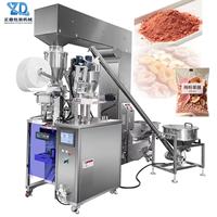 Ultrasone Z-type schroefvoedingsmachine tegen aaneenklonteren voor het verpakken van meerdere materialen, zoals pruimenpoeder, geconserveerd fruit en het maken van plastic zakjes.