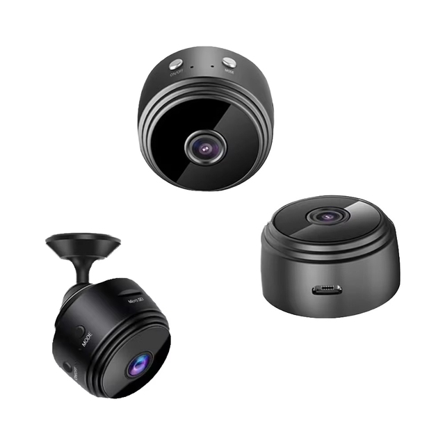 Mini HD 1080p WiFi IP Camera CMOS Imaging Sensor Intelligent Home Security Monitor with Mobile Remote Application