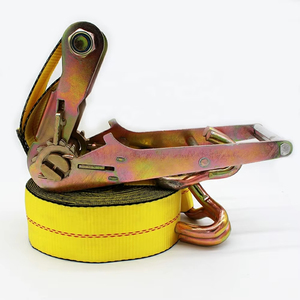 2inch Ratchet <span class=keywords><strong>Tie</strong></span> xuống với cao su xử lý S Hooks Ratchet <span class=keywords><strong>Tie</strong></span> xuống dây đai thiết lập 2 gói - Product Image 6