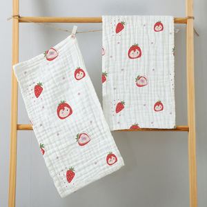<b>Baby</b> <b>Muslin</b> Burp <b>Cloths</b> 100% Cotton Eco-Friendly Square Super Absorbent Face Washcloths for Home Bathroom Use - Product Image 6