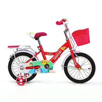 Vélo Enfant Princesse Rose Traditionnel à Vitesse Unique avec Jantes en Acier – Nouveauté Promotionnelle pour Filles et Bébés