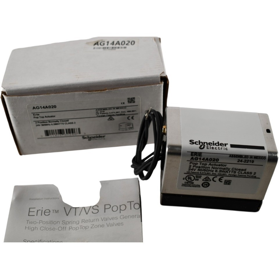 Erie AG23A020 Actuator - 24V On/Off Control Valve