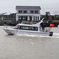 Desain Cina baru 31.2ft/9.5m perahu serat kaca dengan kapal patroli kabin perahu memancing untuk dijual