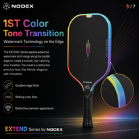 Nouvelle conception, haute qualité, raquette de pickleball USAPA en fibre de carbone T700 thermoformée, personnalisée en usine