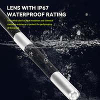 Boroscope vidéo industriel avec écran IPS 4,3 pouces, caméra d'inspection numérique HD, étanche IP67, zoom numérique 6X, 6 LED réglables