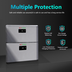 Kit solaire complet VICTPOWER 800W avec batterie 6 kW, extension 2 kWh, micro-batterie solaire pour balcon, BMS, tout-en-un, IP65 - Product Image 3