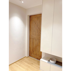 Hot bán công nghiệp phong cách Heavy Duty Barn Door Bộ dụng cụ màu đen trượt Barn Door phần cứng - Product Image 6