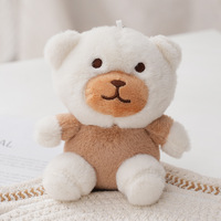 Usine Kawaii ours en peluche porte-clés jouets sac à main sac à dos pendentif à breloque accessoires animaux ours en peluche porte-clés en peluche
