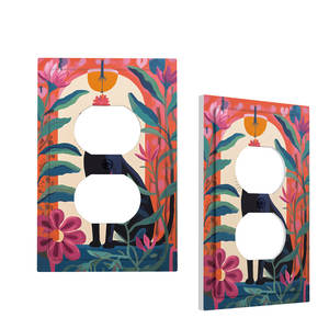 Cubierta para interruptor 1-duplex 1-imagen personalizada decoración moderna del hogar - Product Image 2