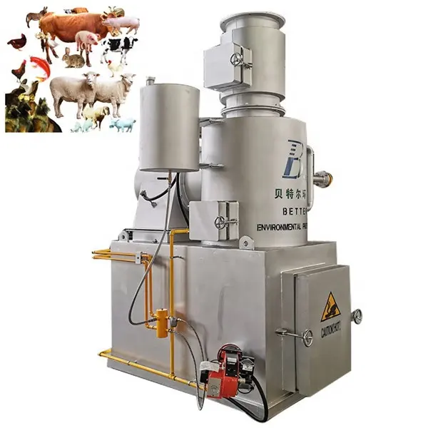 small Garbage Animal Incinerating Machine Smokeless Cremation Machine Pet Incinerator, Incinerator Cremator For Pets
