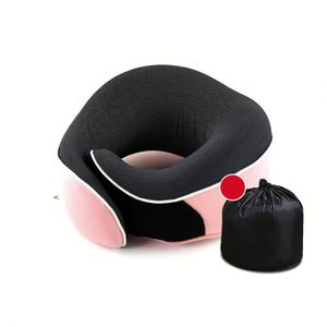 Almohada de Viaje en Forma de U Personalizada, Soporte Cervical, Almohada de Espuma Viscoelástica para Avión y Auto, Venta al Por Mayor - Product Image 4