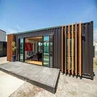 Conteneur pliable respirant à excellente capacité d'expansion, en panneaux sandwich d'acier préfabriqués, pour hôtel mobile, 20ft 40ft, fabriqué en Chine