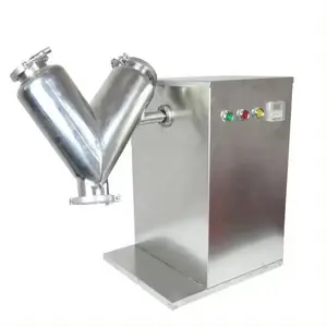 V Type Powder Mixture Machine Milk Coffee Powder Mixer V Shape Blending Protein Powder Mixing Machine Food Grade