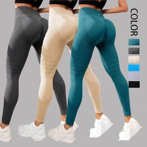 <span class=keywords><strong>Leggings</strong></span> anti-cellulite Joyyoung pour femmes, pantalon de sport taille haute, compression 3D Plumi Push, pantalon de fitness et de yoga pour lipoédème - Product Image 2