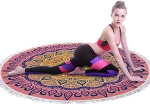 Beach Towels Summer High Quality Wholesale Custom <b>Pizza</b> <b>Blanket</b> Printed Mandala Large Microfiber Towel Tassel Quick Dry - Product Image 2