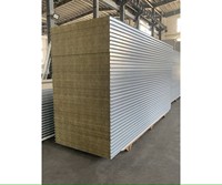 Panneau de toiture de maison préfabriquée certifiée ISO9001, panneau mural sandwich isolé contre le feu en acier moderne pour bâtiment, structure en acier pour entrepôt