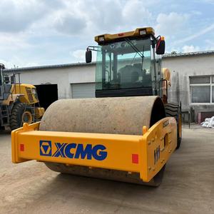 Compacteur routier jaune pour moteur diesel monocylindre statique XS223J 315KW, équipement de construction - Product Image 2