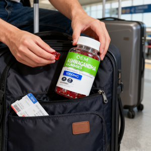 ผู้ผลิต OEM ขายโดยตรง วิตามินกัมมี่อัชวากันธาคุณภาพสูง ปราศจากสาร GMO ผลิตภัณฑ์เสริมอาหารสมุนไพรธรรมชาติ แบรนด์ของตัวเอง - Product Image 2