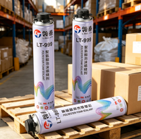 Mastic expansif en polyuréthane haute densité LT-999 écologique pour applications à haute température, idéal pour les cavités murales, les portes et les fenêtres