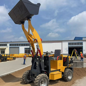 Mesin diskon besar 4x4 tugas berat diesel hidrolik kompak roda pemuat Mini teleskopik depan kecil - Product Image 1