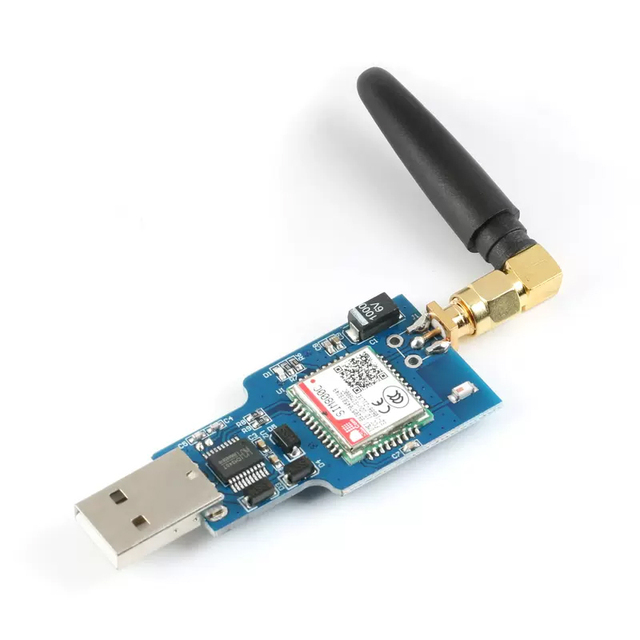 USB to GSM module quad band GSM/GPRS SIM800C with Bluetooth SMS sending and receiving