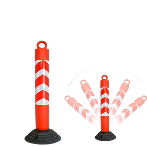 Barriera di parcheggio su strada riflettente per traffico flessibile di alta qualità - Product Image 3