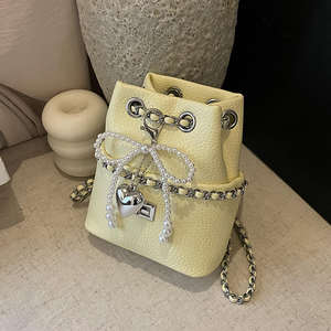 Sac à main élégant de haute qualité pour femme, sac à bandoulière pour femme, sac à chaîne, sac seau - Product Image 5